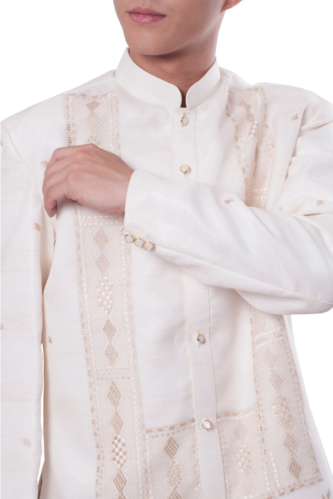 MD01 - Barong Tagalog Coat - Image 3