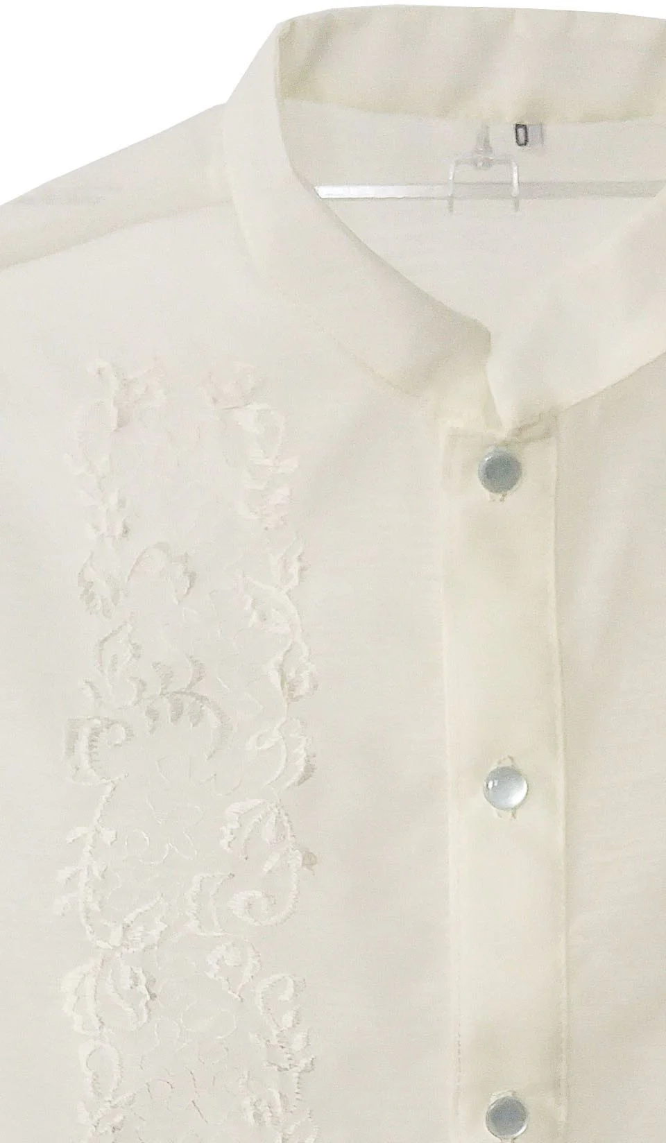 BL01 - Boys' Jusilyn Full-Open Barong Tagalog - Image 3