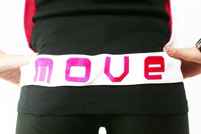 BY:CHelo Reversible Hoodie - Hot Pink and White - Image 5