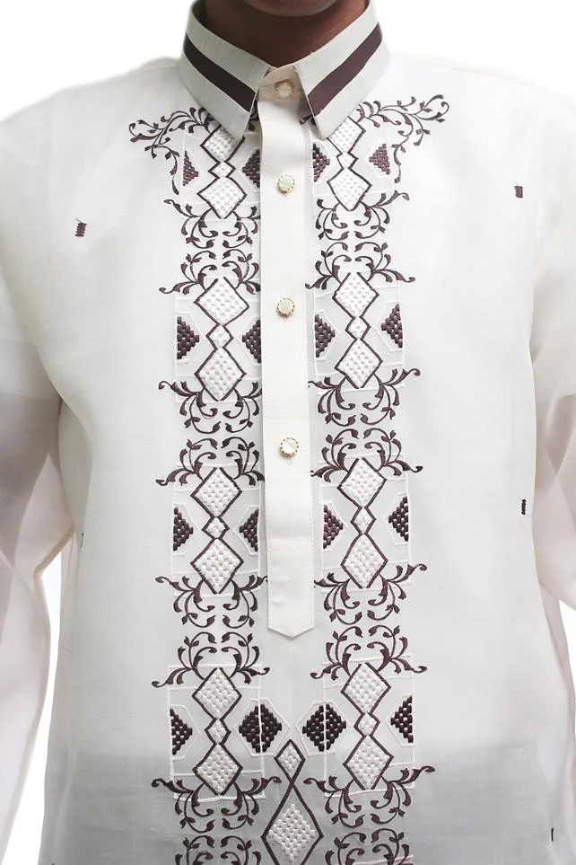 MJ08 - Jusi Pina Barong Tagalog - Image 3