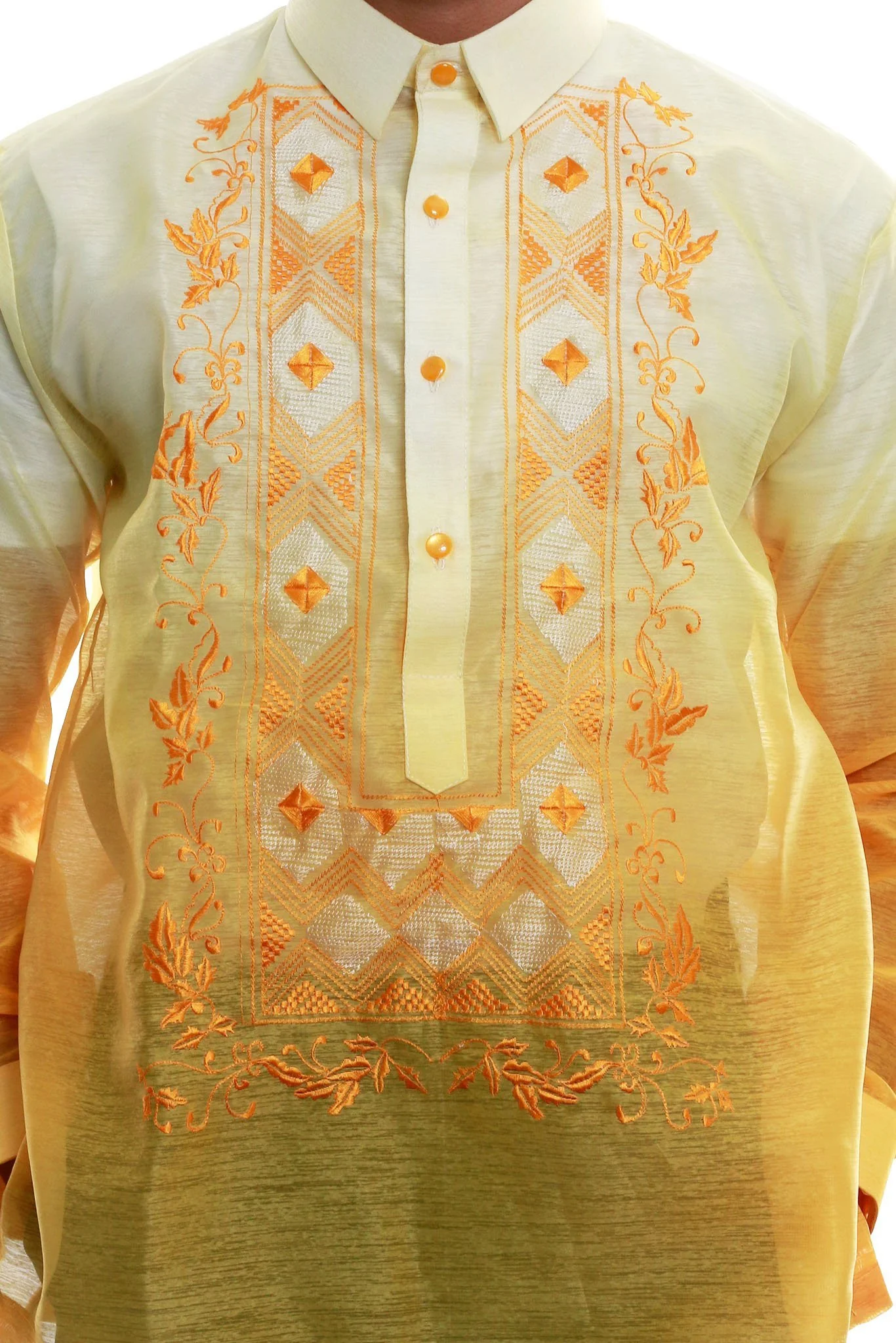 ML12 - Jusilyn Barong Tagalog Mango - Image 3
