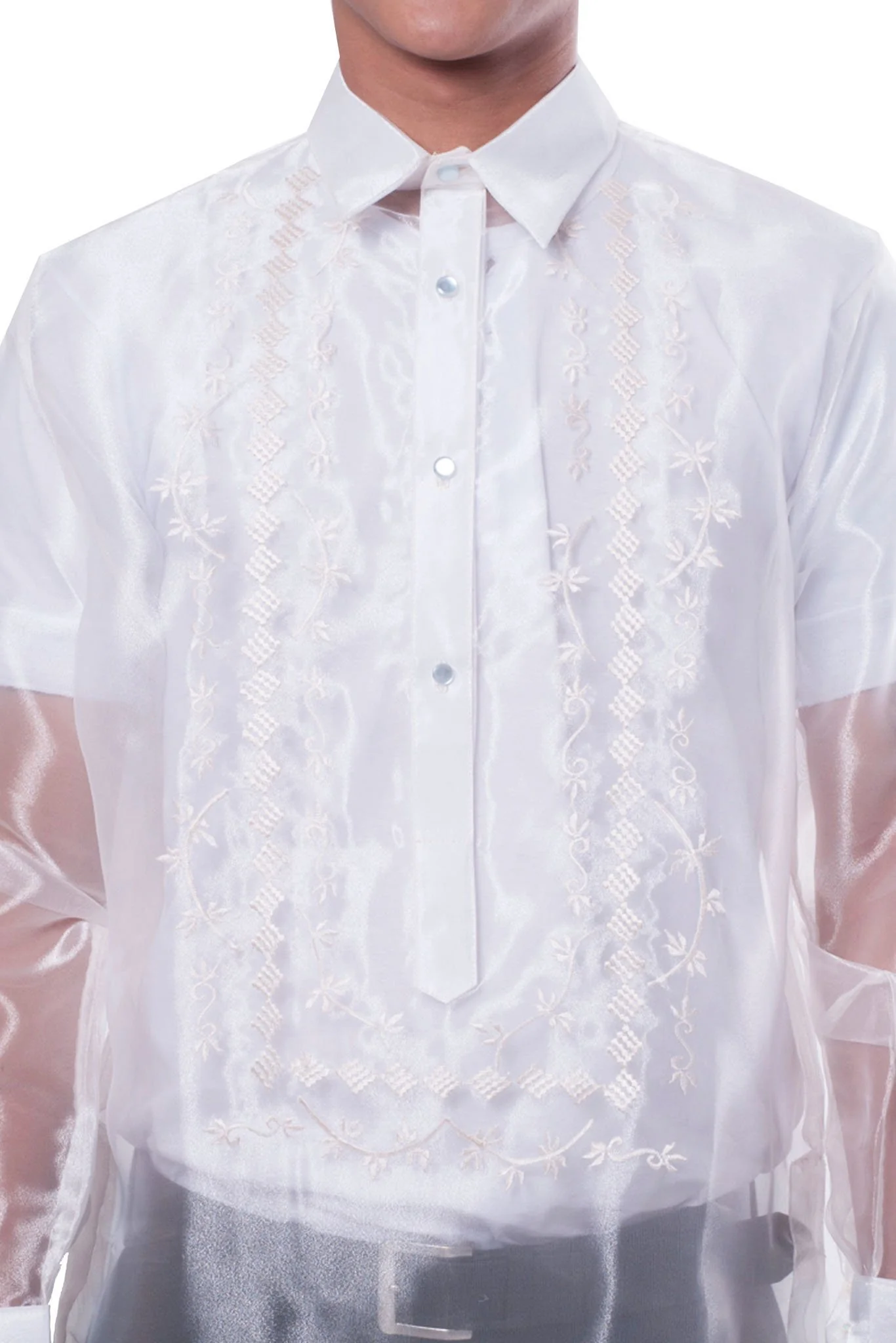 MO01 - Organza Barong Tagalog - Image 3