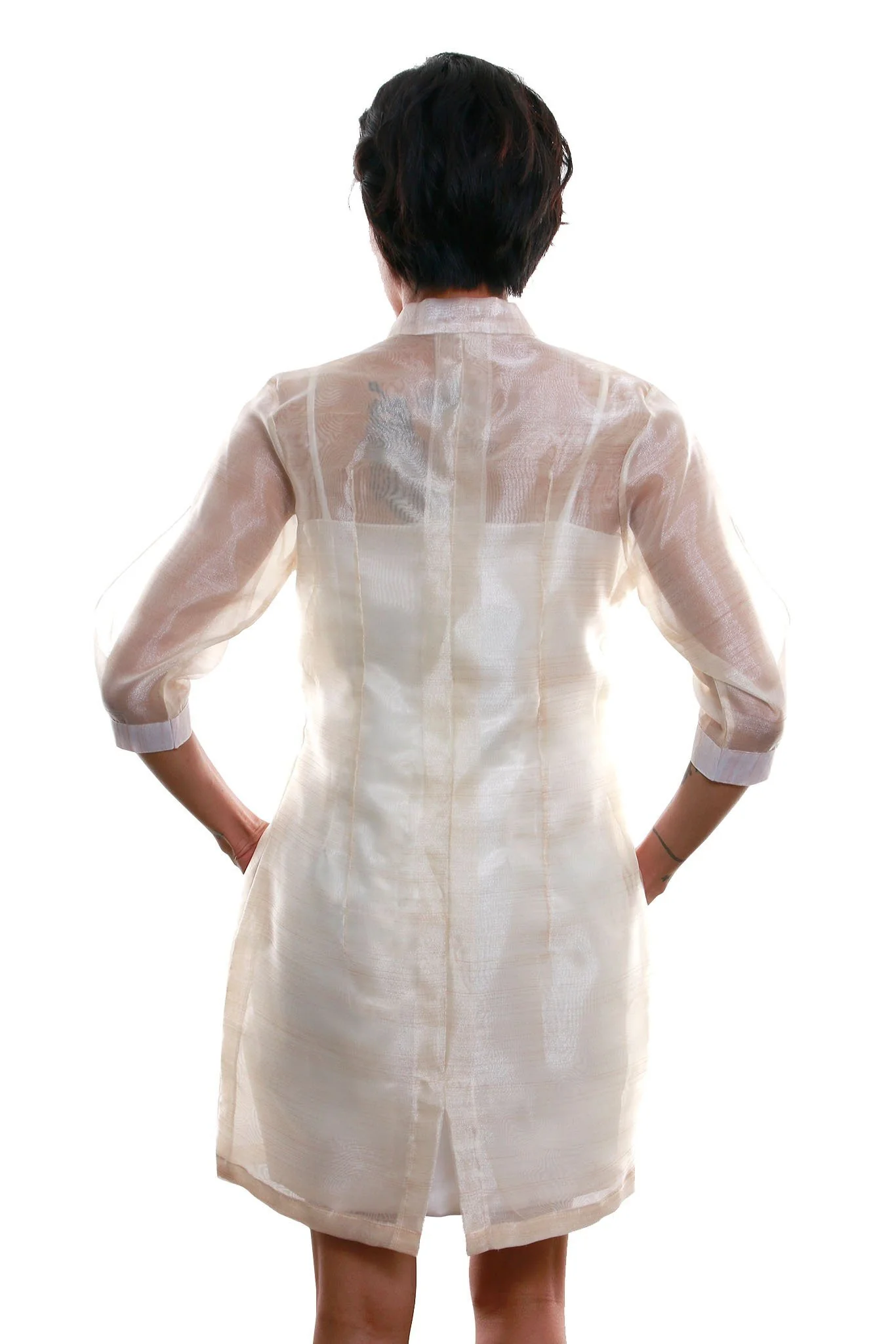 WV03 - Barong Tagalog Dress - Filipiniana - Image 3
