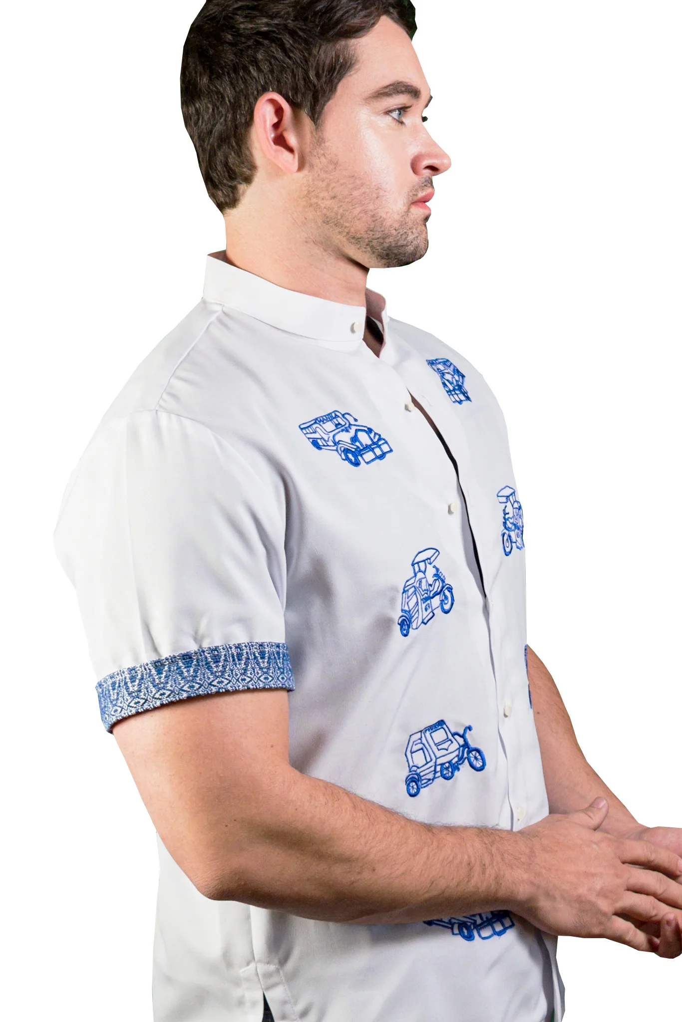 VAT05 - Anthologie - Men's Jeepney & Tricycle Shirt - Image 3