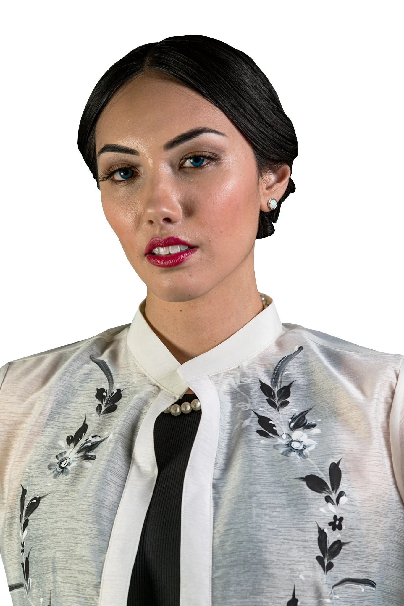 WZ01 - Women's Hand-Painted Blazer - Image 3