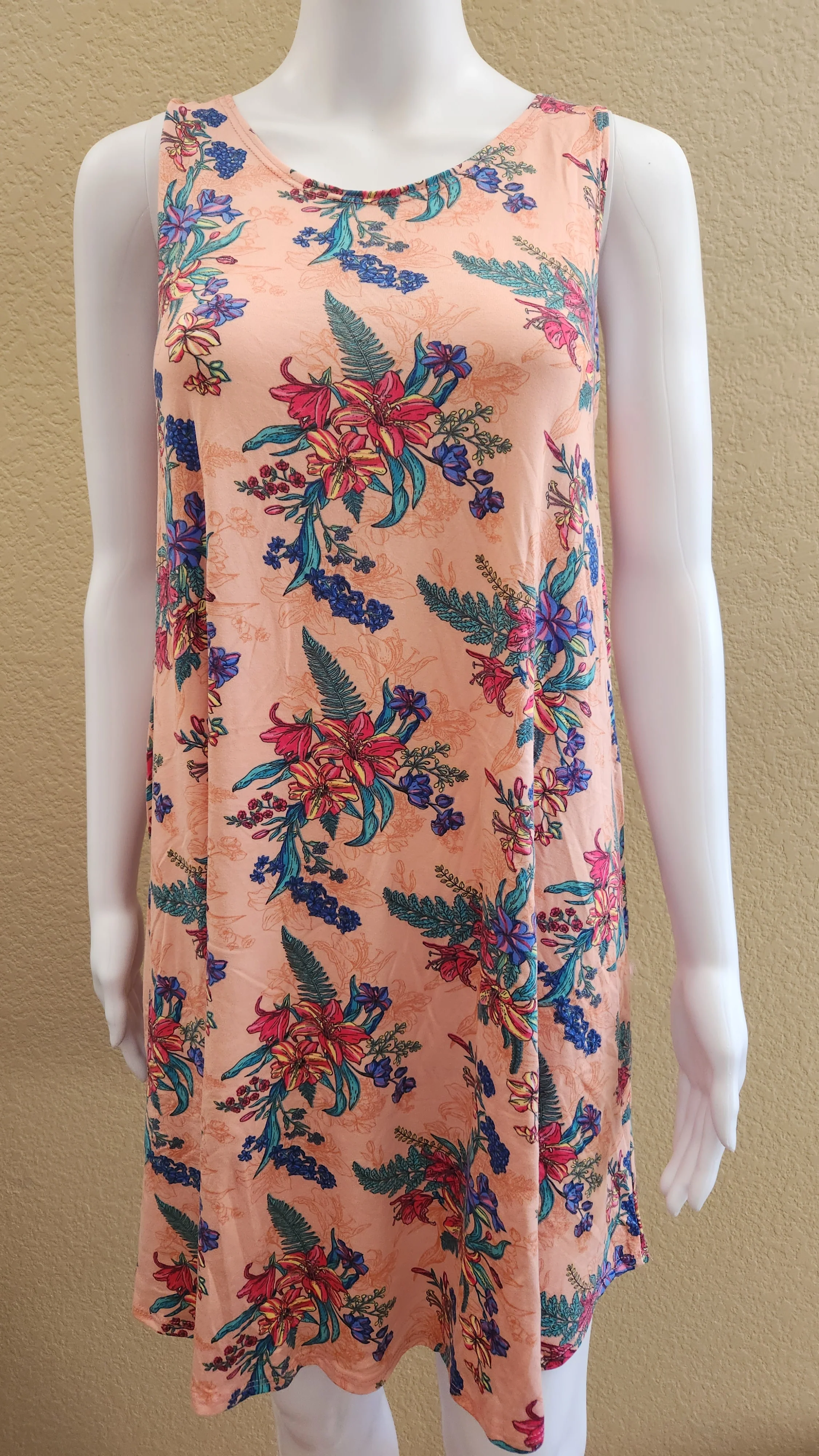 WT00 - Duster Filipina House Summer Comfortable Dress - Sleeveless - Image 3